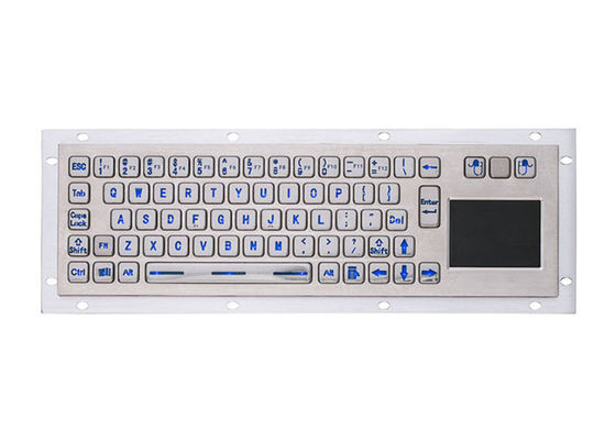 قیمت مناسب صفحه کلید فلزی صنعتی SS304 1.5mm Key Travel PS2 برخط