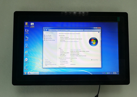 قیمت مناسب UPS AIO Industrial Touch Panel PC 15.6 Inch 5 Wire Resistive Touch PC کامپیوتر برخط