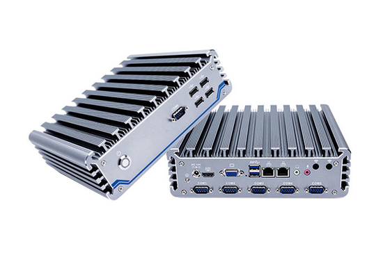 قیمت مناسب آلومینیوم آلیاژی بدون فن Pc Dual Lan I7 8265u 16G Ram برخط