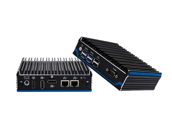 مینی کامپیوتر CCC 4096x2160 Fanless Mini Pc Intel J4125 NUC Industrial Mini Computer