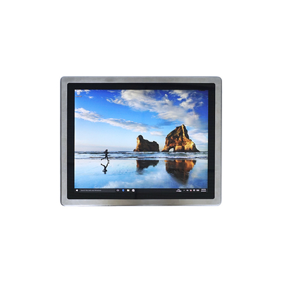 قیمت مناسب تخت 10 نقطه خازنی لمسی پانل PC 15 اینچ کامل IP65 ضد آب 1024 * 768 برخط