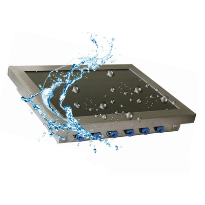 قیمت مناسب پنل صنعتی کامپیوتر Intel I3-3217U RAM 8G 256G SSD IP65 ضد آب 24 اینچ مقاومتی برخط